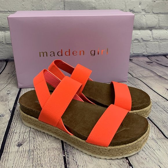 Madden Girl Shoes Madden Girl Womens Cybell Platform Wedge Sandal